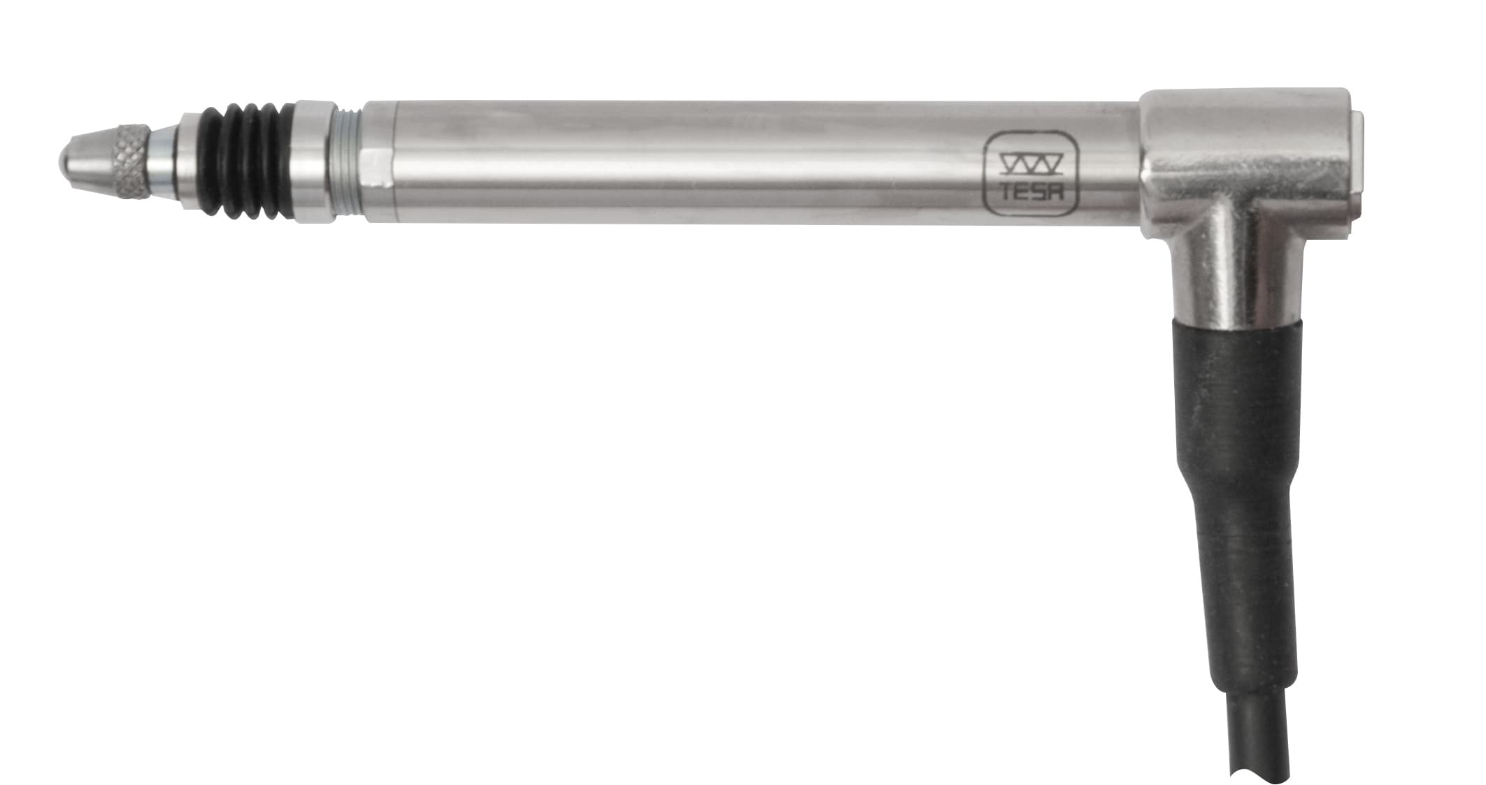 High precision GT22 HP probe, ± 0,2 mm, 4,3 mm bolt travel, radial cable