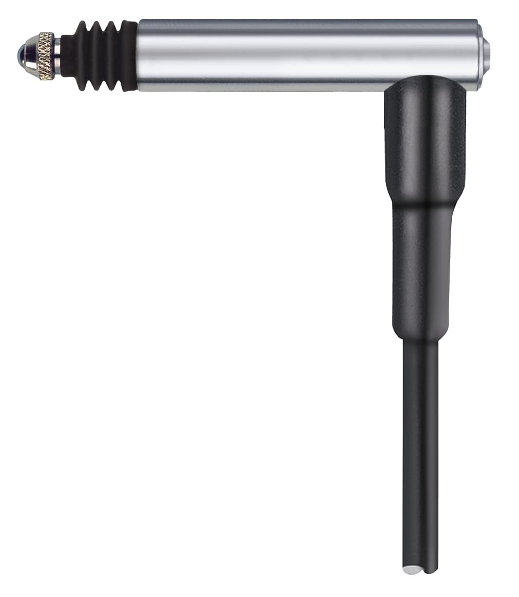 Unbranded miniature probe, ± 0,5 mm, 2,1 mm bolt travel, radial cable