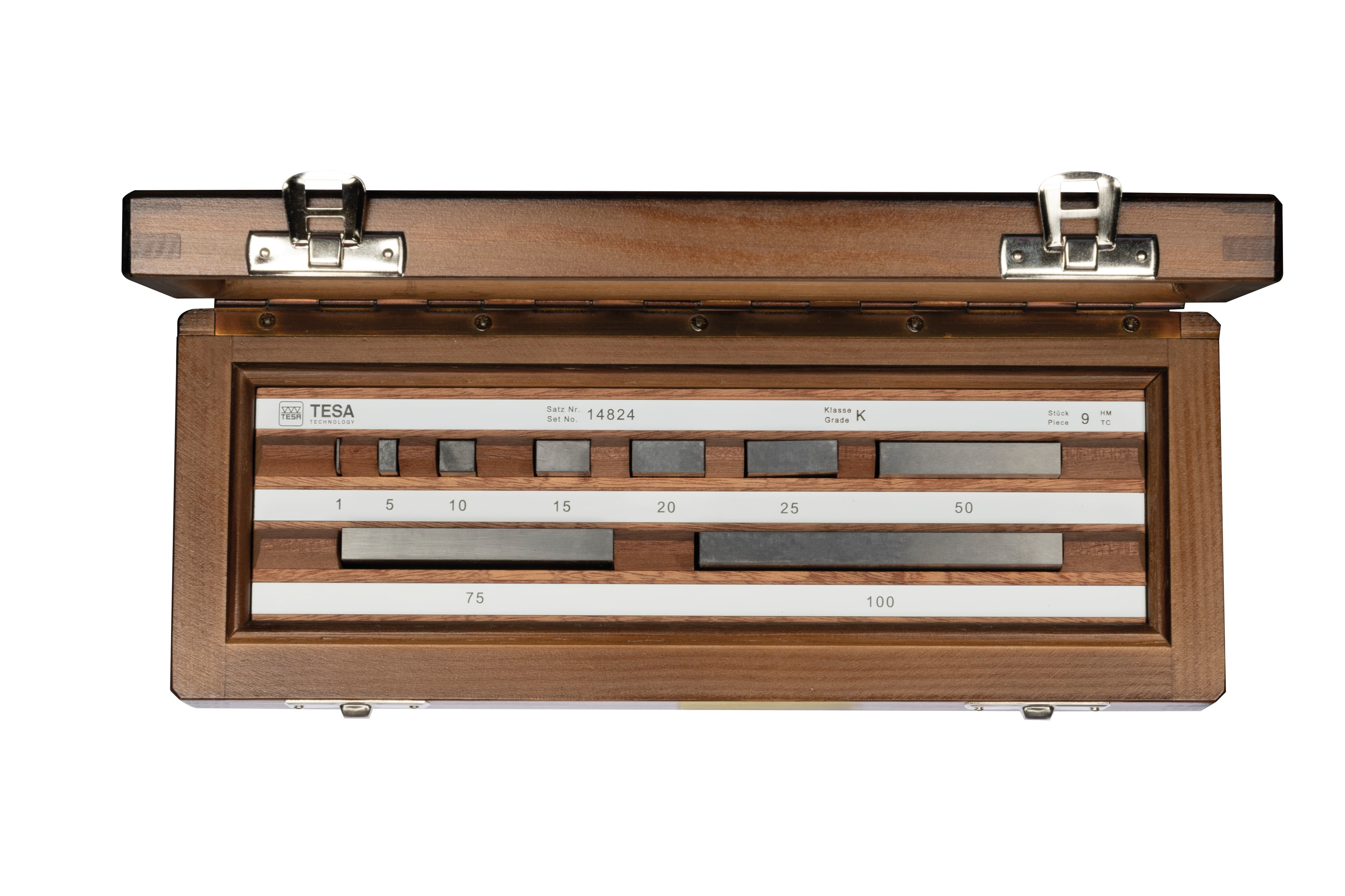 Set of additional gauge blocks for the calibration of UPD comparator